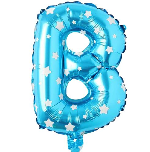 Folyo Balon Mavi B 16 İnç 36 Cm